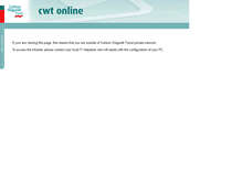 Tablet Screenshot of cwt-online.net
